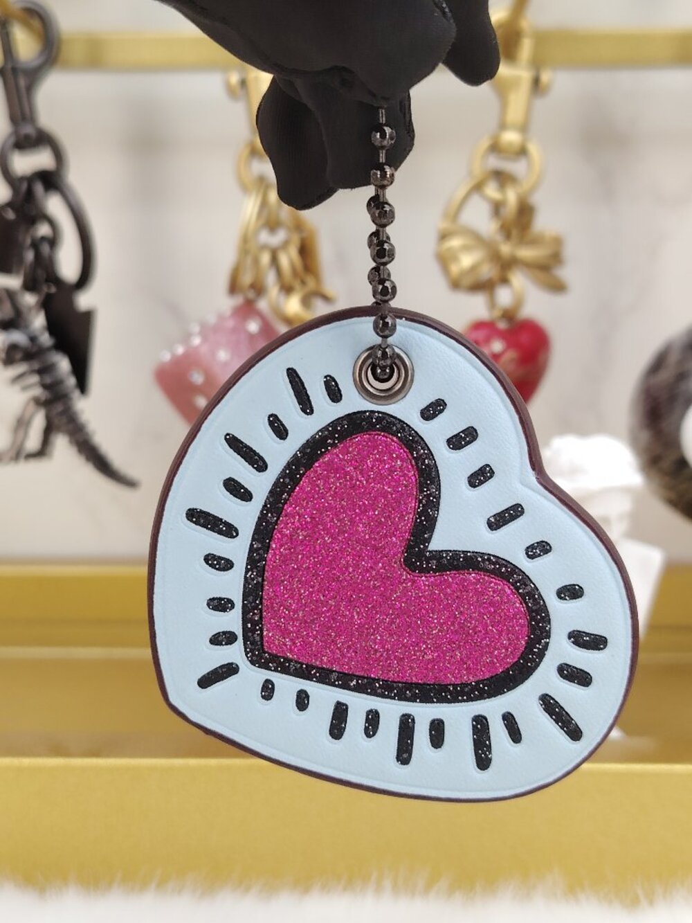Coach bag charm purse charm - Picture 7 of 7